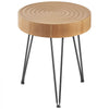 VEVOR 2 Pieces Round Coffee Tables Sets, 31.3 in Industrial Living Room Table with 1 End Side Table, Easy Assembly Coffee and End Tables Sets with Metal Legs, for Office, Living Room and Apartment