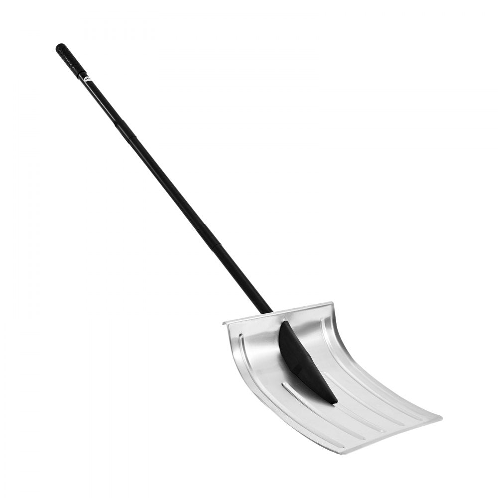 VEVOR Snow Shovel for Driveway, 16 in Wide Aluminum Alloy Snow Shovel, Non Slip Grip, Large Capacity Snowplow Shovels, Detachable & Lightweight Snows Removal Tool for Garden Car Camping Outdoors