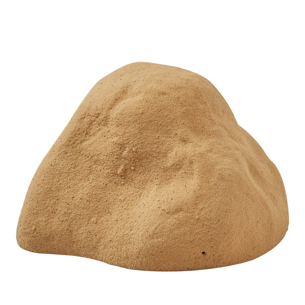 VEVOR Faux Rock Cover, Outdoor Fake Rock Well Pump Cover, Realistic Natural Texture, Lightweight & Weather-Resistant Polyresin Artificial Boulder for Landscaping Garden Yard Décor, Sand, Small Size