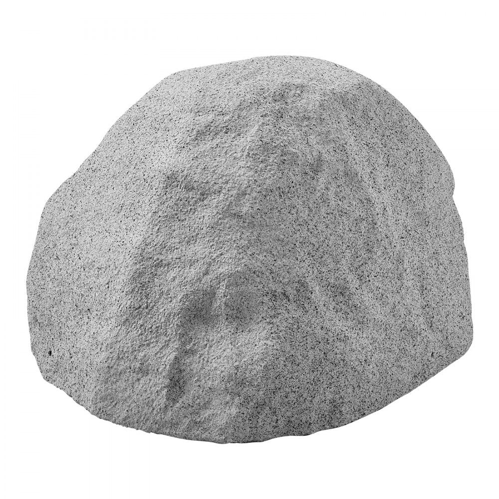 VEVOR Faux Rock Cover, Outdoor Fake Rock Well Pump Cover, Realistic Natural Texture, Lightweight & Weather-Resistant Polyresin Artificial Boulder for Landscaping Garden Yard Décor, Grey, Small Size