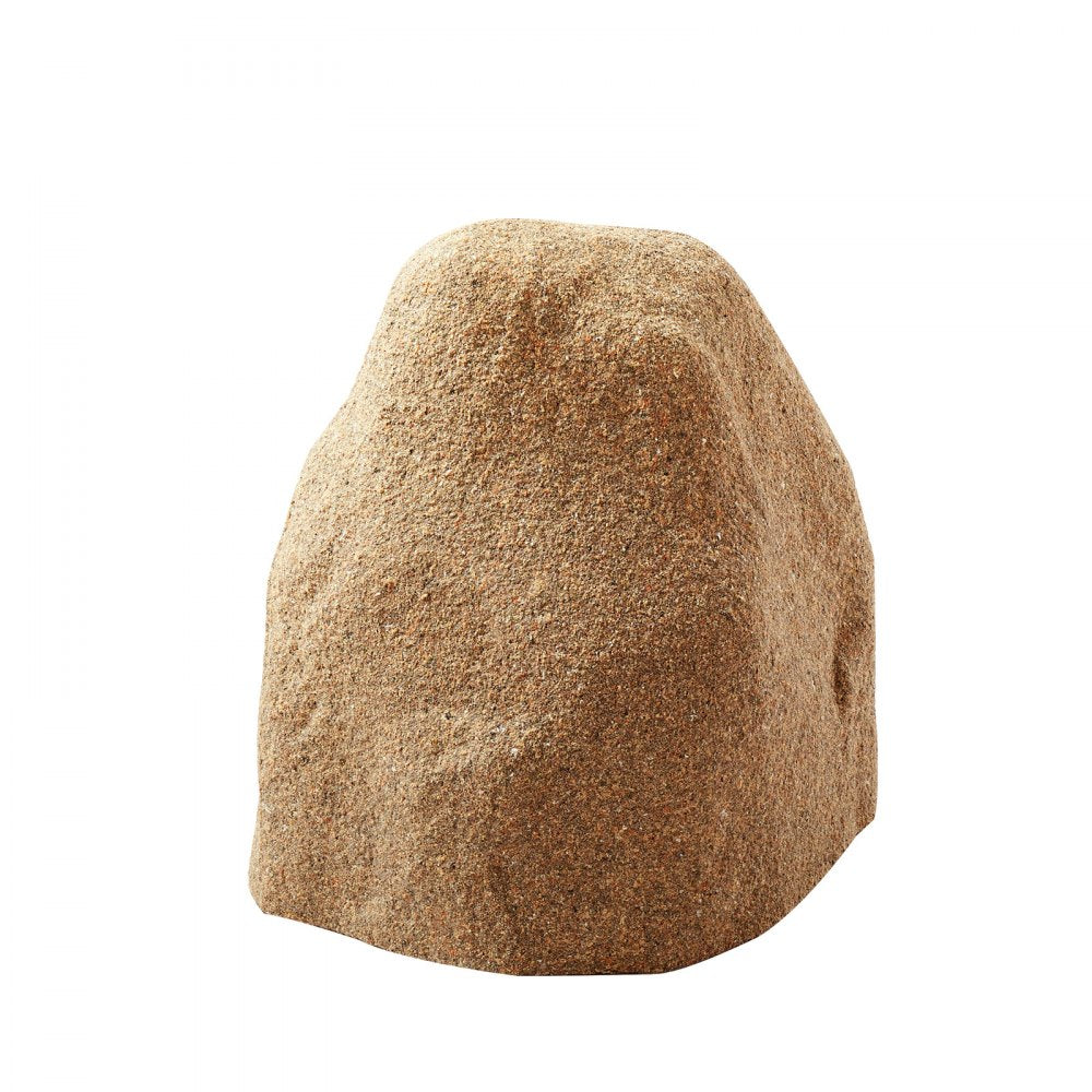 VEVOR Faux Rock Cover, Outdoor Fake Rock Well Pump Cover, Realistic Natural Texture, Lightweight & Weather-Resistant Artificial Boulder for Landscaping Garden Yard Décor, Sandy Brown, Small Size