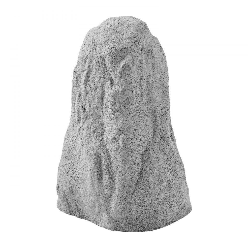 VEVOR Faux Rock Cover, Outdoor Fake Rock Well Pump Cover, Realistic Natural Texture, Lightweight & Weather-Resistant Polyresin Artificial Boulder for Landscaping Garden Yard Décor, Grey, Medium Size