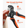 VEVOR Grommet Tool Kit 1/2" Eyelet Tool Kit with 500 PCS Silver Grommets, with Eyelets and Washers, Manual Grommet Press Pliers, Hole Punch, and Block, for Leather, Tarps, Shoes, Crafts, and Fabric