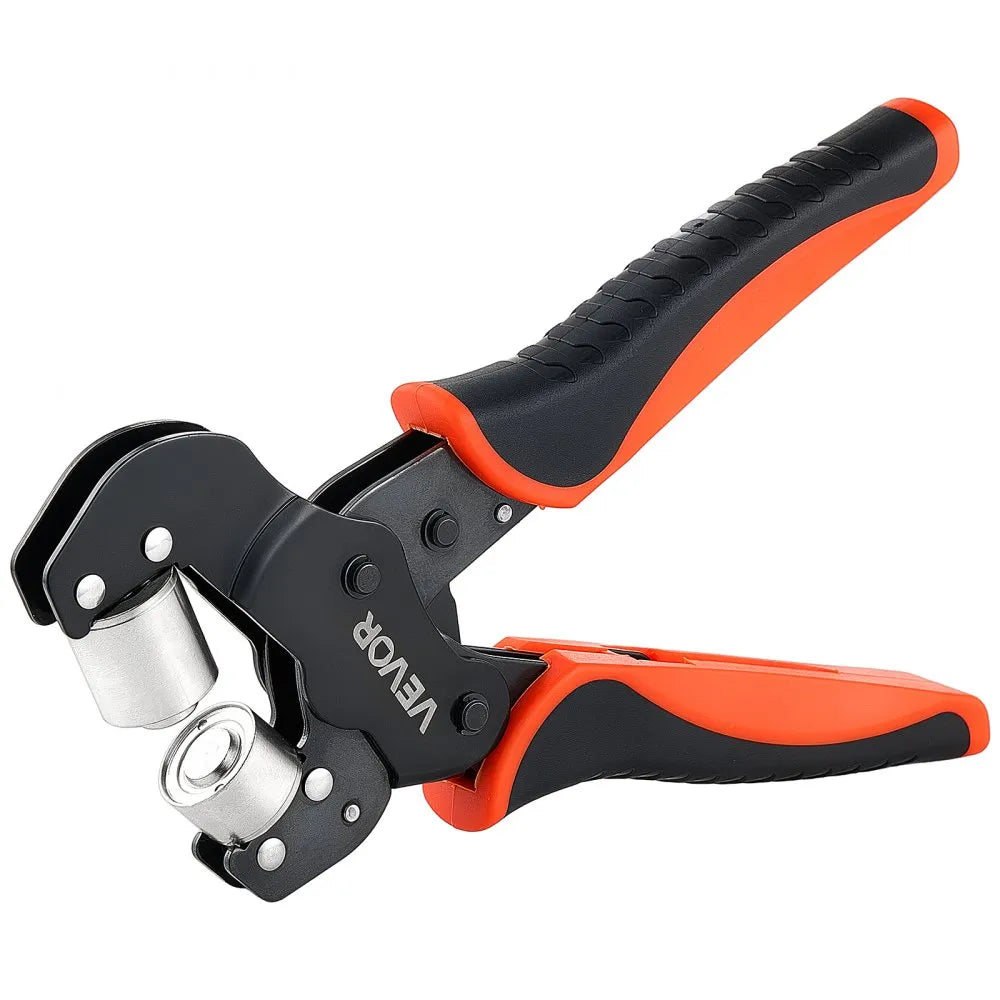 VEVOR Grommet Tool Kit 1/2" Eyelet Tool Kit with 500 PCS Silver Grommets, with Eyelets and Washers, Manual Grommet Press Pliers, Hole Punch, and Block, for Leather, Tarps, Shoes, Crafts, and Fabric
