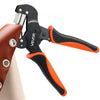 VEVOR Grommet Tool Kit 1/4" 5/16" 3/8" 900 PCS Grommets Eyelet Tool Kit, with Eyelets and Washers, Manual Grommet Press Pliers, Hole Punch Tools, Blocks, for Leather, Tarps, Shoes, Crafts, Fabric