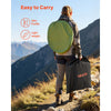 VEVOR Portable Toilet, 330 lbs Load Capacity, Folding Camping Toilet for Adults, Outdoor Travel Potty with Carry Bag, Trash Bags, Suitable for Home Use, RV Travel, Camping, Hiking, Boating, Car, Trips
