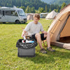 VEVOR Portable Toilet, 330 lbs Load Capacity, Folding Camping Toilet for Adults, Outdoor Travel Potty with Carry Bag, Trash Bags, Suitable for Home Use, RV Travel, Camping, Hiking, Boating, Car, Trips