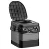 VEVOR Portable Toilet, 330 lbs Load Capacity, Folding Camping Toilet for Adults, Outdoor Travel Potty with Carry Bag, Trash Bags, Suitable for Home Use, RV Travel, Camping, Hiking, Boating, Car, Trips