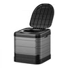 VEVOR Portable Toilet, 330 lbs Load Capacity, Folding Camping Toilet for Adults, Outdoor Travel Potty with Carry Bag, Trash Bags, Suitable for Home Use, RV Travel, Camping, Hiking, Boating, Car, Trips