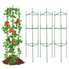 VEVOR 6 Packs Tomato Cages for Garden, 48 inch Tomato Trellis Plant Stakes Support, Stackable Tall Plant Support Cage, for Raised Garden Bed, Vegetables Flowers and Climbing Plants