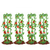 VEVOR 6 Packs Tomato Cages for Garden, 48 inch Tomato Trellis Plant Stakes Support, Stackable Tall Plant Support Cage, for Raised Garden Bed, Vegetables Flowers and Climbing Plants