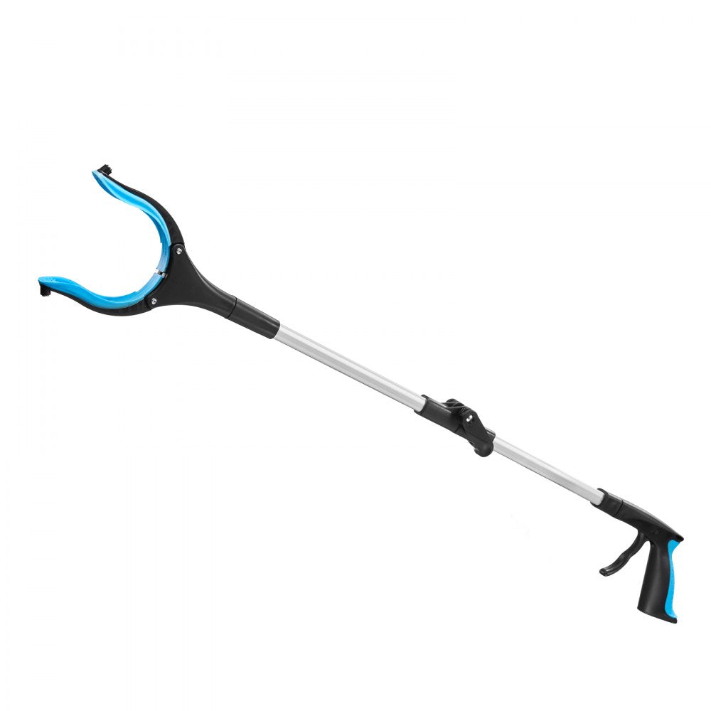 VEVOR Grabber Reacher Tool, 2-Pack 34" Foldable Reacher Grabber Pickup Tool with 360° Rotating Wide Jaw and Dual-Sided Magnet, Lightweight Grabber Reacher Tool for Seniors, Trash Picker Upper Grabber