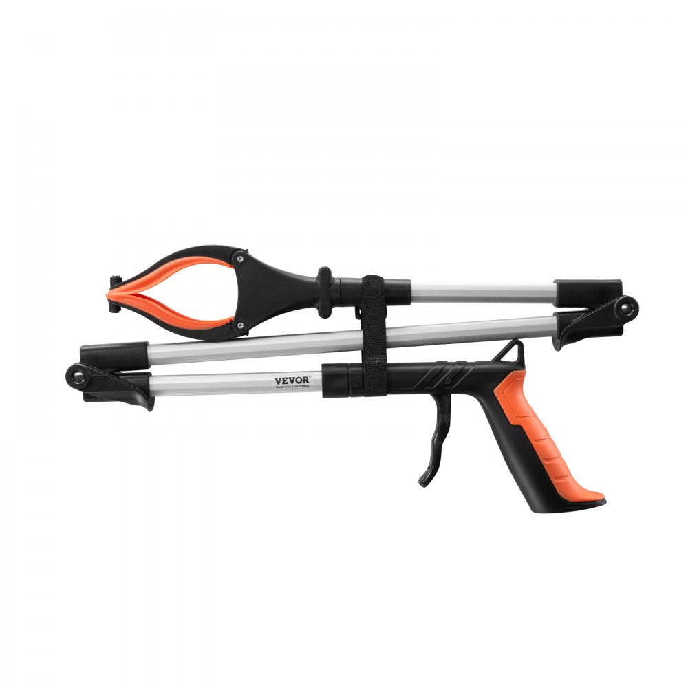 VEVOR Grabber Reacher Tool, 43" Foldable Reacher Grabber Pickup Tool with 360° Rotating Jaw, Magnet and LED Light, Lightweight Grabber Reacher Tool for Seniors, Extra Long Trash Picker Upper Grabber