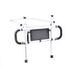 VEVOR Bed Rails for Elderly Adults, 180° Foldable Bed Assist Rails for Seniors, 450LBS Loading Bed Side Rails Bed Cane with 4-Level Adjustable Handle, Storage Pocket Fits King Queen Full Twin Bed