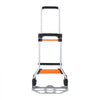VEVOR Folding Hand Truck, 275 lbs Load Capacity, Aluminum Portable Cart, Convertible Hand Truck and Dolly with Telescoping Handle and PP+TPR Wheels, Ultra Lightweight Super Strong for Moving Warehouse