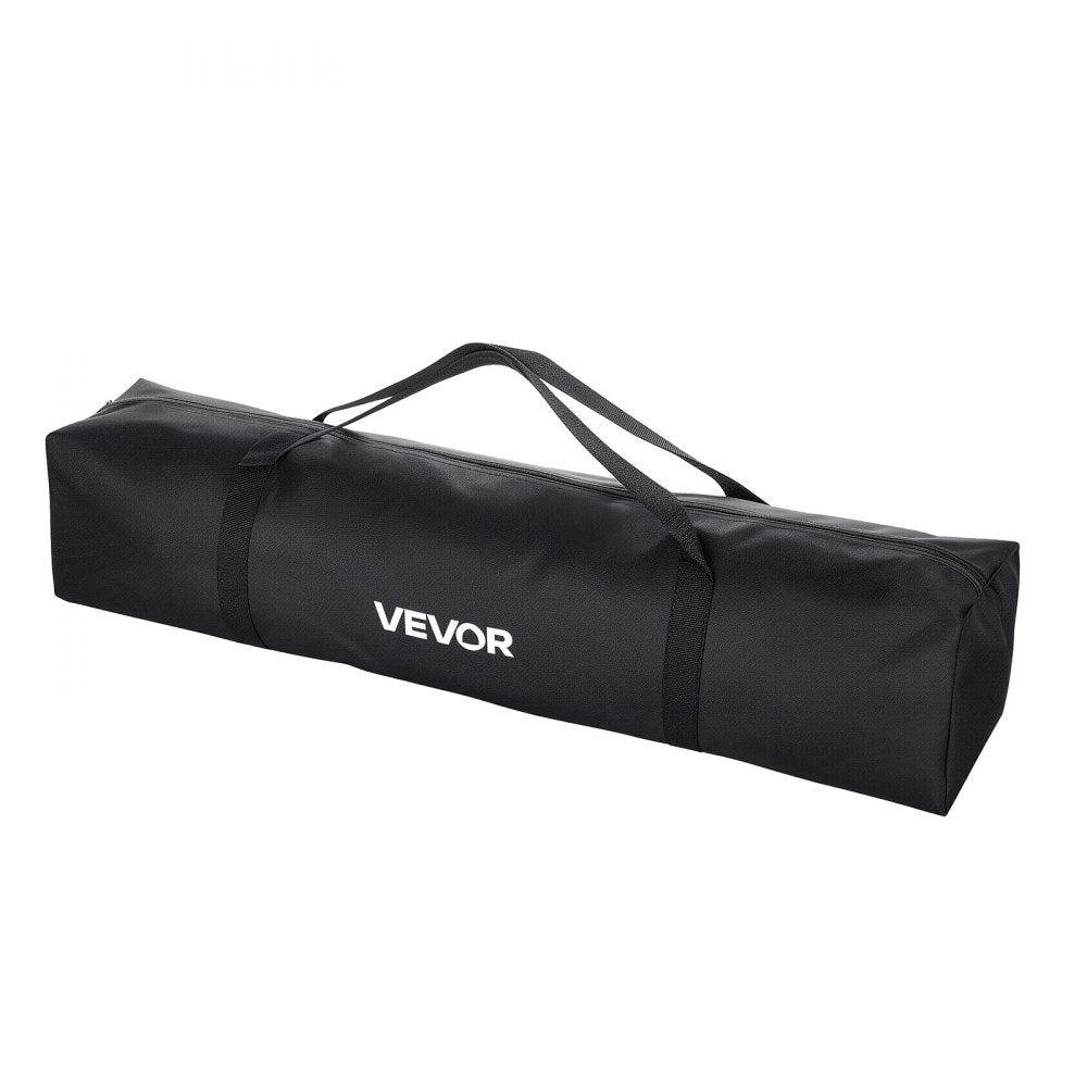 VEVOR Tennis Ball Hopper, Holds 120 Tennis Balls, Foldable Pickleball Basket Cart with Wheels for Easy Pick Up, Lightweight Aluminum Alloy, Portable Pickleball Caddy with Storage Bag, for Training