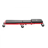 VEVOR 36 in 3-in-1 Folding Mechanic Creeper, Z-Creeper Garage Roller, 340 lbs Under Car Rolling Creeper with 6 Swivel Casters, Padded Headrest, Lay Down or Sit for Auto Repair