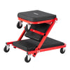 VEVOR 36 in 3-in-1 Folding Mechanic Creeper, Z-Creeper Garage Roller, 340 lbs Under Car Rolling Creeper with 6 Swivel Casters, Padded Headrest, Lay Down or Sit for Auto Repair