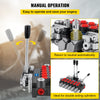 Tuspuzz Hydraulic Directional Control Valve, 6 Spool Hydraulic Spool Valve, 11 GPM Hydraulic Loader Valve, 4500 PSI Directional Control Valve, Hydraulic Valves and Controls for Tractors Loaders Tanks