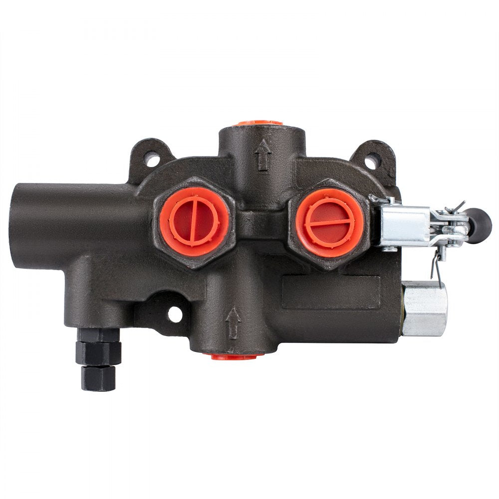 VEVOR Hydraulic Directional Control Valve, 1 Spool Hydraulic Spool Valve, 21 GPM Hydraulic Loader Valve, 3600 PSI Directional Control Valve, Hydraulic Valves And Controls For Tractors Loaders Tanks