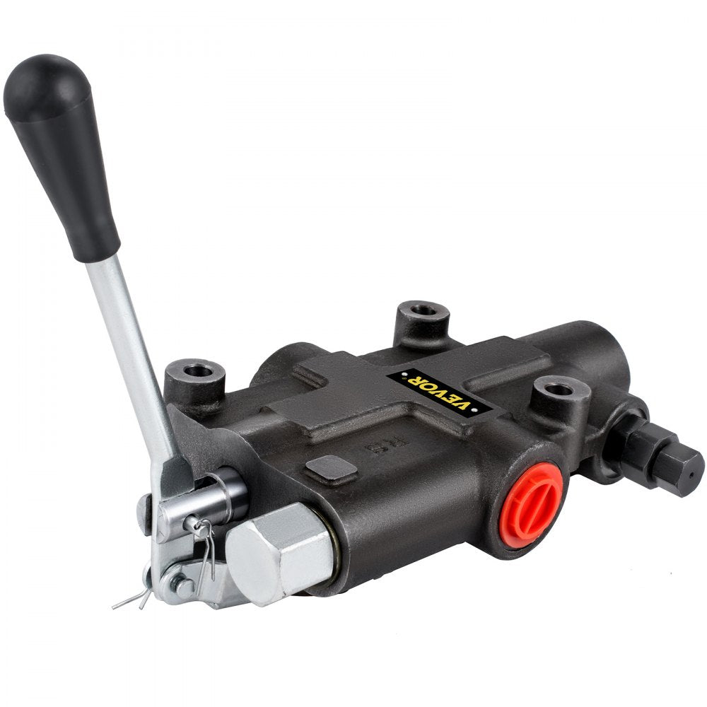 VEVOR Hydraulic Directional Control Valve, 1 Spool Hydraulic Spool Valve, 21 GPM Hydraulic Loader Valve, 4300 PSI Directional Control Valve, Hydraulic Valves And Controls For Tractors Loaders Tanks