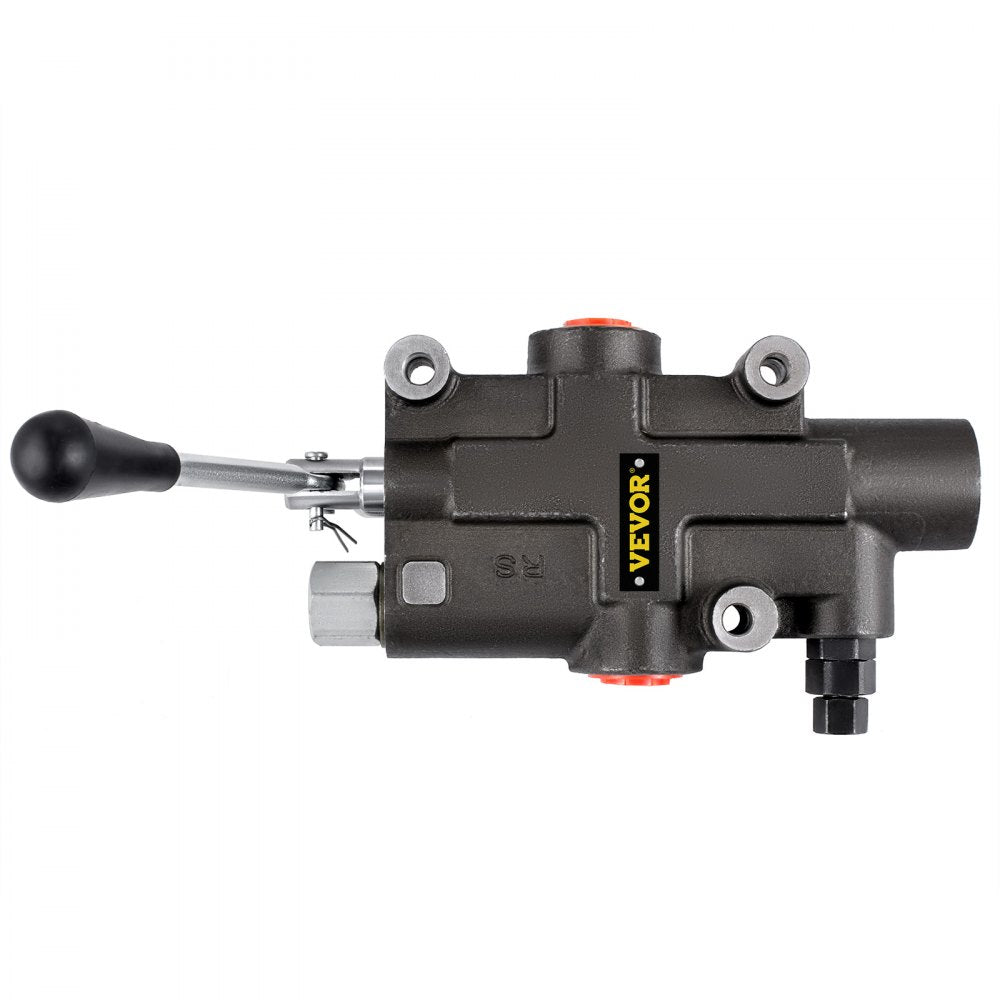 VEVOR Hydraulic Directional Control Valve, 1 Spool Hydraulic Spool Valve, 21 GPM Hydraulic Loader Valve, 4300 PSI Directional Control Valve, Hydraulic Valves And Controls For Tractors Loaders Tanks