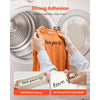 VEVOR Heat Transfer Vinyl, 12 in x 50 ft, Glossy Black HTV Iron on Vinyl Roll, Easy to Cut and Weed, Strong Adhesion, Compatible with Cutting Machines, for Various Materials, T-shirts, Pillows, Hats