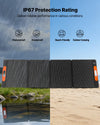 VEVOR 200W foldable solar panel IP67 protection rating