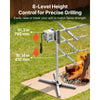 VEVOR Rotisserie Grill, AC120V 8 Level Height Electric Rotisserie Grill Kit, BBQ Grills Rotisseries Kit with 132 lbs Load Capacity, 38W Motor, Stainless Steel Automatic Grilling Kits for Parties