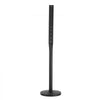 VEVOR Cast Iron Sign Post, 4 ft Portable Heavy Duty Steel Post Sign Holder with Hard Plastic Base & Wheels, U-Channel Sign Stand for Garden, Courtyard, Farm or Traffic Intersection, Black