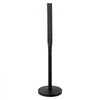VEVOR Portable Sign Post, 2-Pack, 4 ft Tall, Metal Sign Stands with Heavy Duty Cast Iron Base, Multi-Hole Design for Easy Installation, Wind-Resistant, for Indoor and Outdoor Parking, Warning, Notice