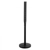 VEVOR Portable Sign Post, 2-Pack, 4 ft Tall, Metal Sign Stands with Heavy Duty Cast Iron Base, Multi-Hole Design for Easy Installation, Wind-Resistant, for Indoor and Outdoor Parking, Warning, Notice