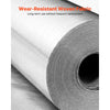 VEVOR Double Reflective Insulation Roll, Perforated Woven Fabric Radiant Barrier, 0.15mm 48 in x 250 ft, Double-Sided Aluminum Foil Heat Reflective Shield, Thermal Insulation Roll for Window RV Roof