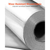 VEVOR Double Reflective Insulation Roll, Non-Perforated Woven Fabric Radiant Barrier, 0.15mm 48 in x 125 ft, Double-Sided Aluminum Foil Heat Reflective Shield, Thermal Insulation Roll for Window Roofs