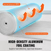 VEVOR Double Reflective Insulation Roll, Foam Core Radiant Barrier, 3.2 mm 48 in x 100 ft, Double-Sided Aluminum Foil EPE Foam Heat Reflective Shield, Thermal Insulation Roll for Window RV Roof