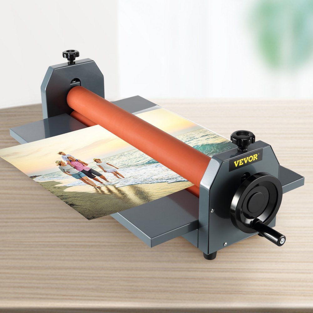 VEVOR 25.5in 648mm Manual Cold Roll Laminator Vinyl Photo Laminating Machine
