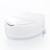 VEVOR Raised Toilet Seat, 6" Height Raised, 300 lbs Weight Capacity, Universal Toilet Seat Riser, Screw Rod Locking, with Toilet Seat, for Elderly, Handicap, Patient, Pregnant, Medical