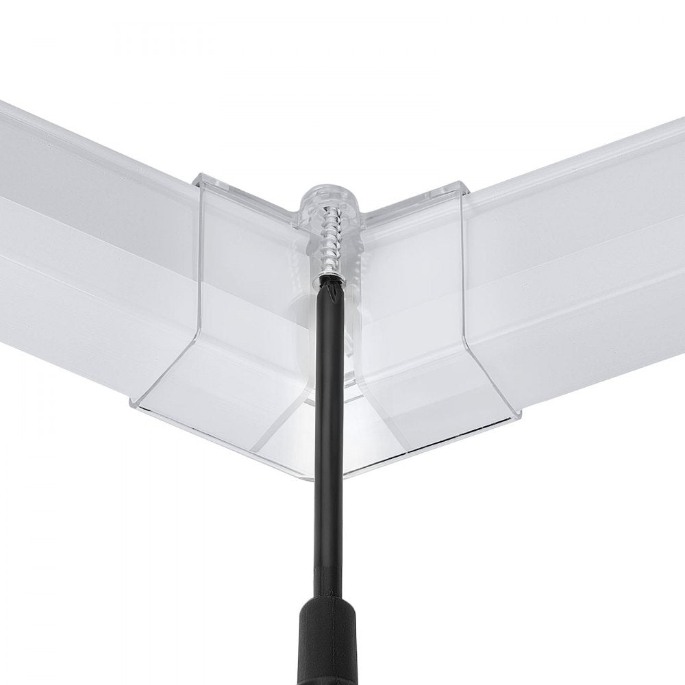 VEVOR Hexagon Garage Lights 720W 86400LM 6500K 14 Grid Systems LED Light, Bright Honeycomb Hex Car Detailing Lighting, with Rectangle Frame, Easy Install, for Garage, Warehouse, Workshop, Shop, Gym