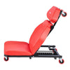 VEVOR 48.4 in 2-in-1 Mechanic Creeper, Adjustable Backrest Garage Creeper Seat, 570 lbs Under Car Rolling Chair with 6 Swivel Casters, Padded Headrest for Auto Repair