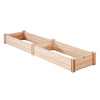 VEVOR Raised Garden Bed, 7.9 x 2 x 0.8 ft Wooden Planter Box, Outdoor Planting Boxes with Open Base, for Growing Flowers/Vegetables/Herbs in Backyard/Garden/Patio/Balcony, Burlywood
