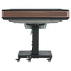 VEVOR Automatic Mahjong Table Roller Coaster Style 40 mm Folding Table&Base, Chinese/Filipino/American Mahjong, 2 Sets of 164 Tiles, 39 x 39 in, with 6 Wheels Hard Tabletop Cover Cup Holders, Wine Red