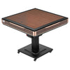 VEVOR Automatic Mahjong Table Roller Coaster Style 40 mm Folding Table, Chinese/Filipino/American Mahjong, 2 Sets of 164 Tiles, 39 x 39 in, with 4 Wheels, Hard Tabletop Cover, Cup Holders, Wine Red