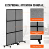 VEVOR office divider exceptional attention to detail (high-density material, metal base) graphic