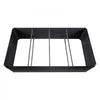VEVOR Raised Garden Bed, 8 x 4 x 2 ft Galvanized Metal Planter Box, Outdoor Planting Boxes with Open Base, for Growing Flowers/Vegetables/Herbs in Backyard/Garden/Patio/Balcony, Dark Gray