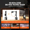 VEVOR Tripod Guitar Stand, 33 lbs/15 kg Load Capacity, Floor-Standing Foldable Guitar Stand Display Rack with 35.4-47.2 in/900-1200 mm Adjustable Height, for Guitar Acoustic Electric Classical Bass