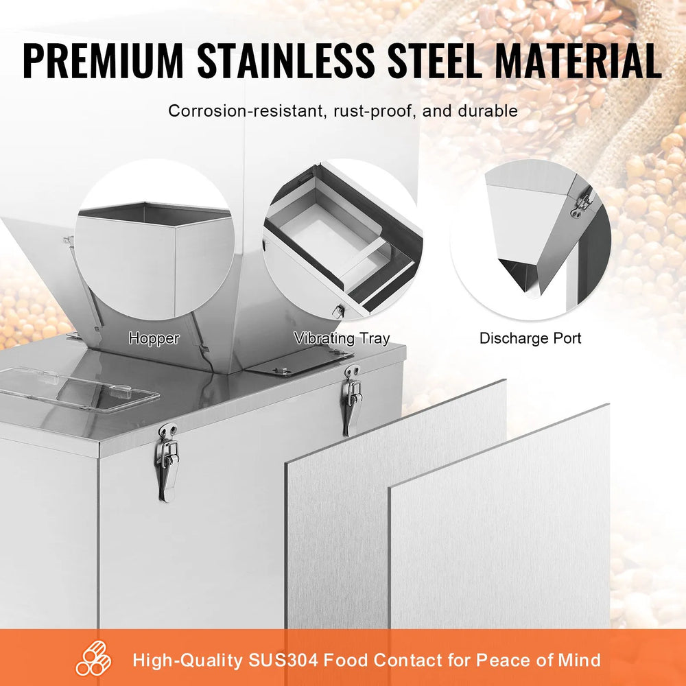 VEVOR Particle Filling Machine - Premium stainless steel material