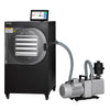 VEVOR Vacuum Freeze Dryer Machine, 11-15.4 lbs/Batch, 4 Trays, 10 Presets for Fruit Vegetable Meat, Durable Freestanding Freeze Drying Equipment with Wheel, App Control, LCD Touchscreen, Auto Defrost