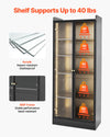 VEVOR display cabinet feature overview