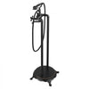 VEVOR Clawfoot Bathtub Faucet, Freestanding Tub Faucets with Handheld Shower, Vintage Oil-Rubbed Bronze Tub Filler Faucet Shower Kit with 360° Rotation Spout & 59-inch Long Hose for Bathtubs