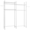 VEVOR Over Washer and Dryer Storage Shelves, 4 Tiers Laundry Room Drying Rack with Hanger Rod and Hooks, Two Rows Adjustable Washer Shelves Space Saver, for Laundry Room Storage & Organization, White